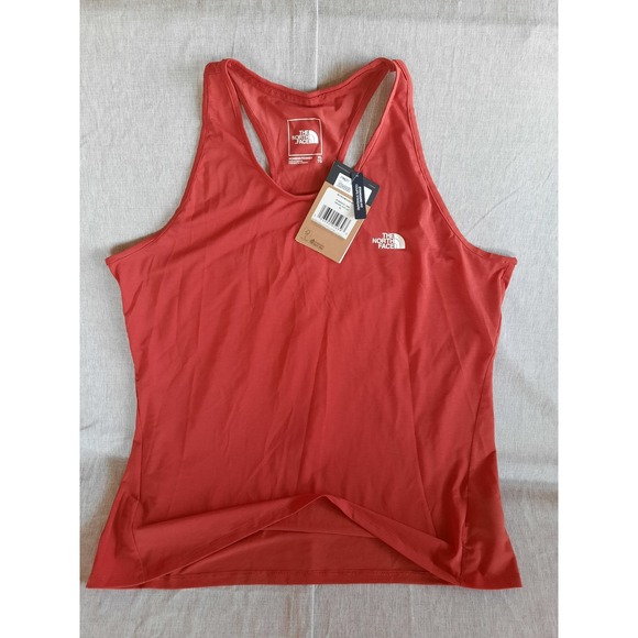 The North Face Tops - The North Face XL Standard Fit Wander Tank Top Tandori Space Red Polyester Blend